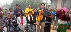 क्षेत्र नम्बर १ प्रदेशसभा सदस्य उम्मेदवार छिन्तुले घरदैलोलाई तिव्रता दिदै